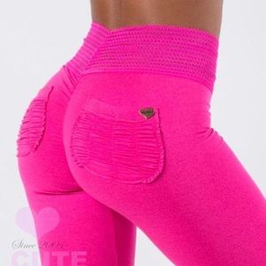 Cute Booty Lounge Pink Pimp Leggings 💖